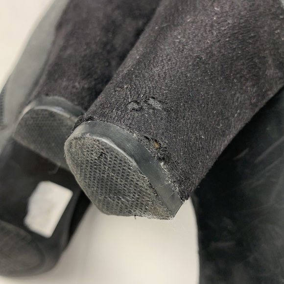 Dress Barn Vale Super Soft Boots Black and Grey  3” Heel Size 6.5 - Picture 6 of 12